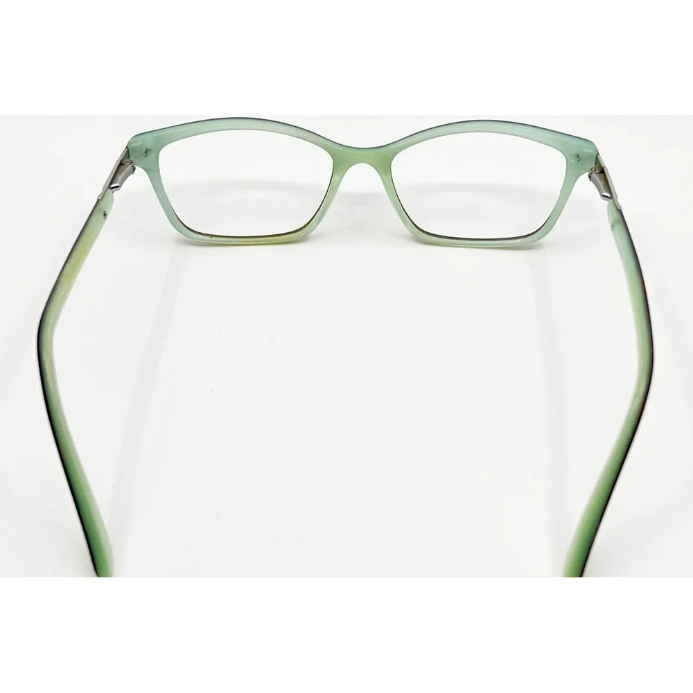 Ralph Eyeglasses Women Tortoise Green RA 7044 601 Cat Eye 52-16-135